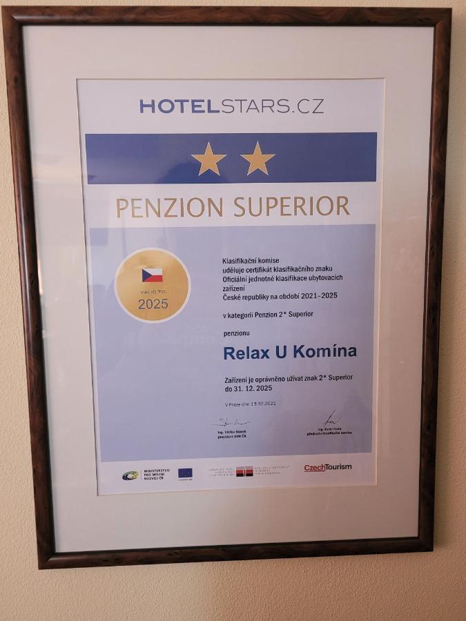 Pension Relax U Komina Франтишкови-Лазне Экстерьер фото